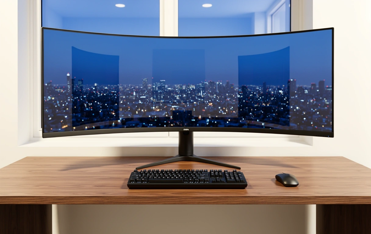 Luxury home office setup
